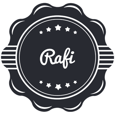 Rafi badge logo