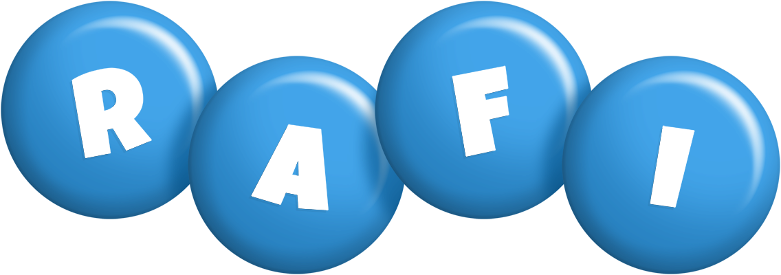 Rafi candy-blue logo