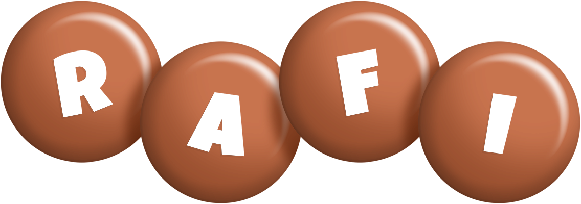 Rafi candy-brown logo