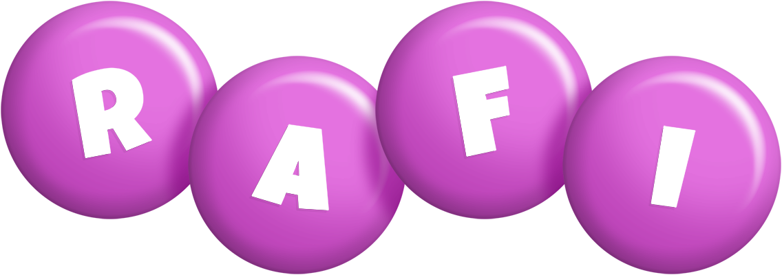 Rafi candy-purple logo