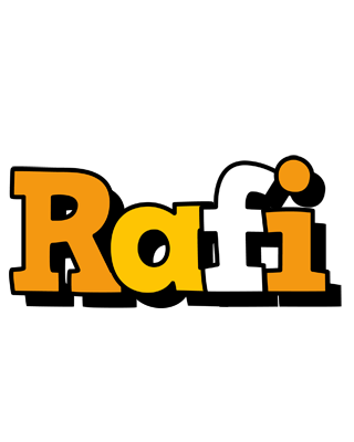 Rafi cartoon logo