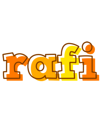 Rafi desert logo