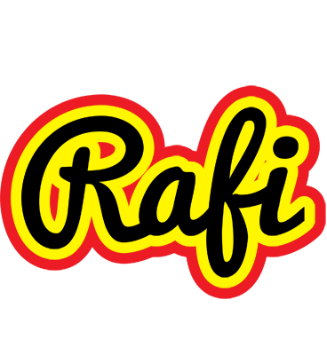 Rafi flaming logo