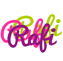 Rafi flowers logo