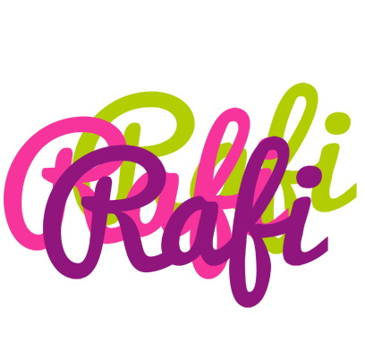 Rafi flowers logo