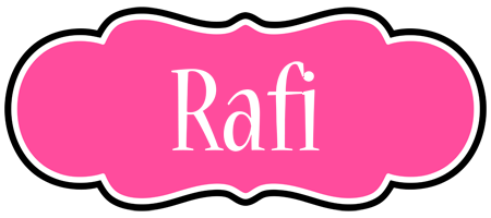 Rafi invitation logo