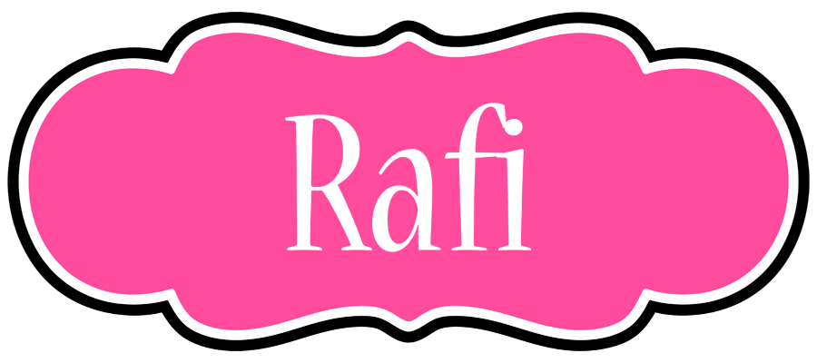 Rafi invitation logo