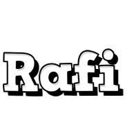 Rafi snowing logo