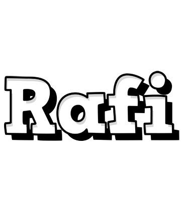 Rafi snowing logo