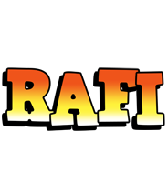 Rafi sunset logo
