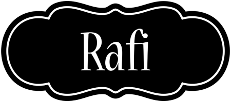 Rafi welcome logo