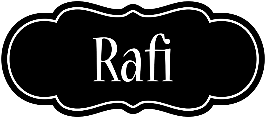 Rafi welcome logo