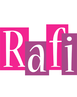 Rafi whine logo