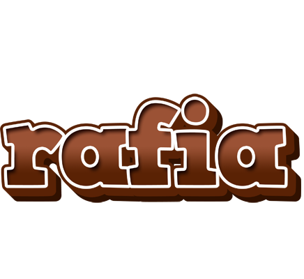 Rafia brownie logo
