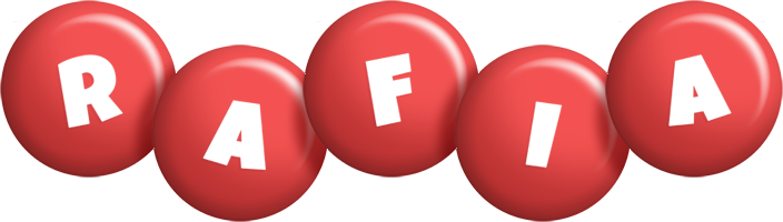 Rafia candy-red logo