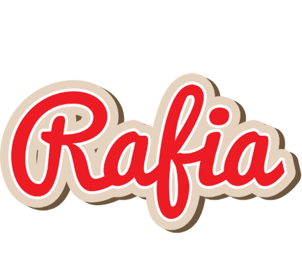 Rafia chocolate logo