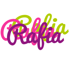 Rafia flowers logo