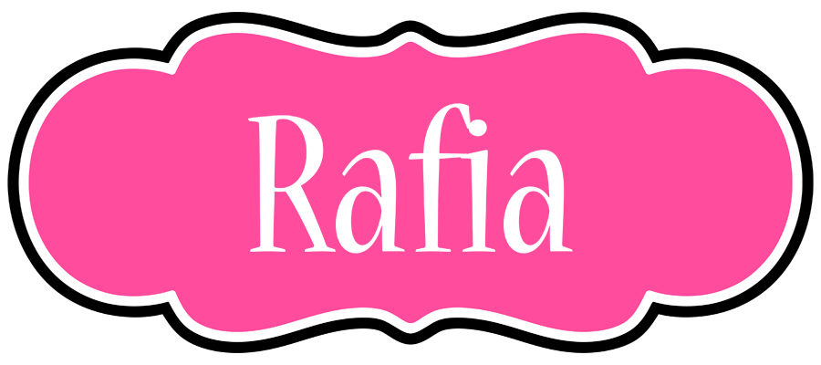 Rafia invitation logo