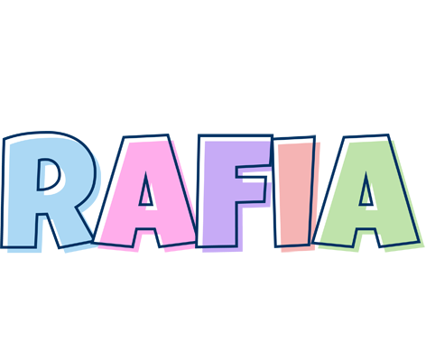 Rafia pastel logo