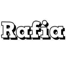 Rafia snowing logo