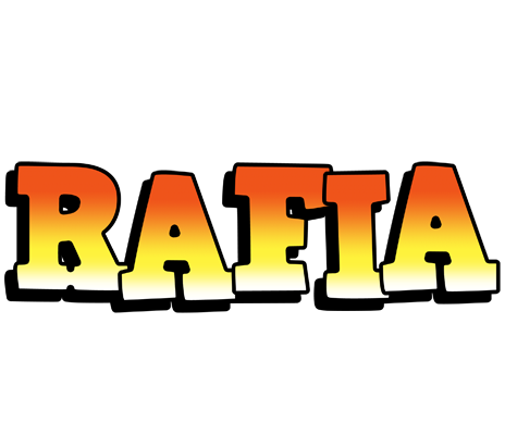 Rafia sunset logo