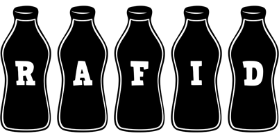 Rafid bottle logo