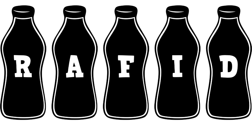 Rafid bottle logo