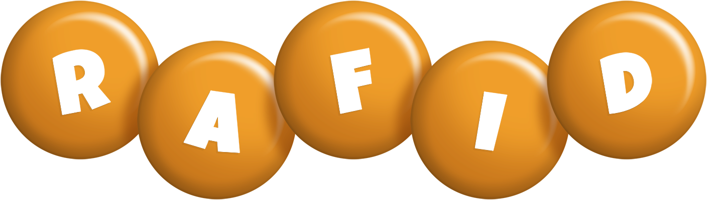Rafid candy-orange logo