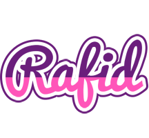 Rafid cheerful logo