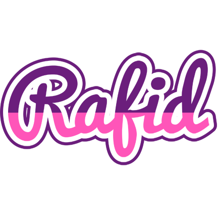 Rafid cheerful logo