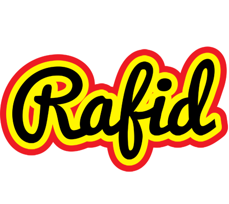Rafid flaming logo