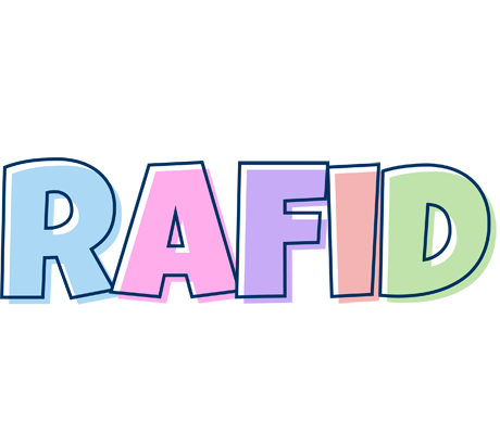 Rafid pastel logo