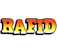 Rafid sunset logo