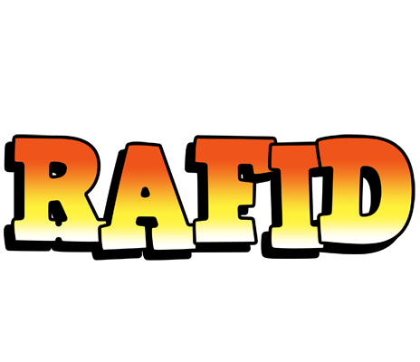 Rafid sunset logo