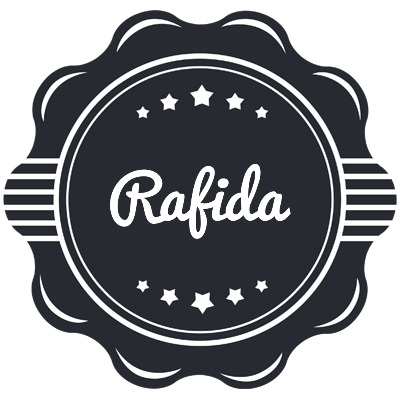 Rafida badge logo