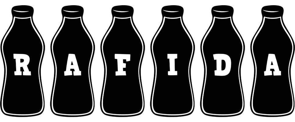 Rafida bottle logo