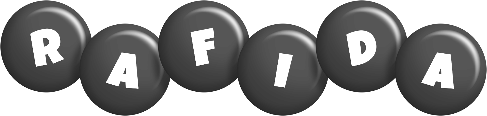 Rafida candy-black logo