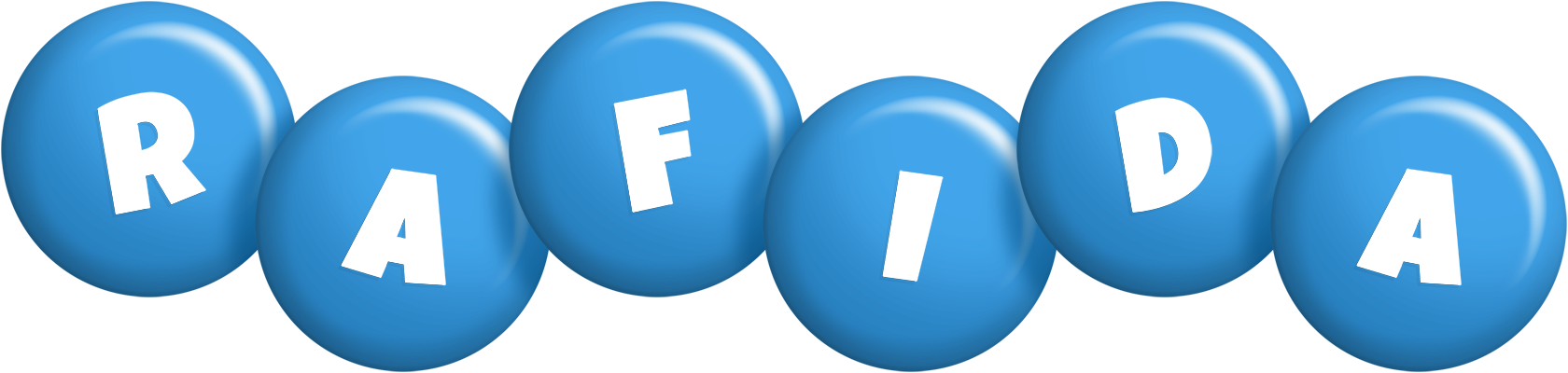 Rafida candy-blue logo