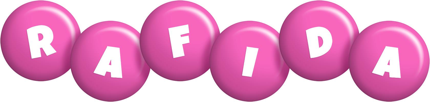 Rafida candy-pink logo