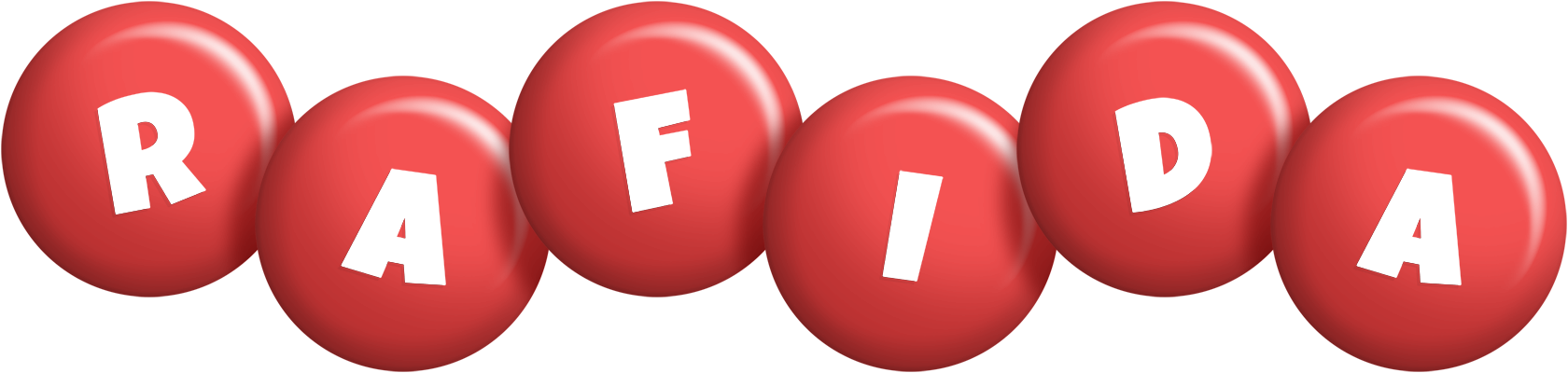Rafida candy-red logo