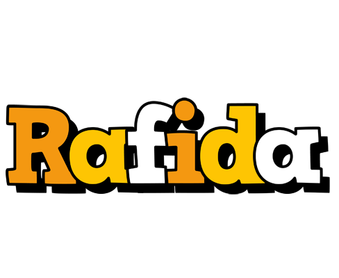 Rafida cartoon logo