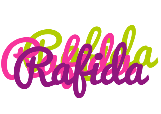 Rafida flowers logo