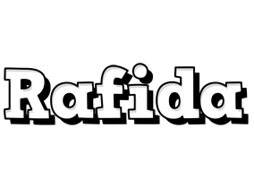 Rafida snowing logo