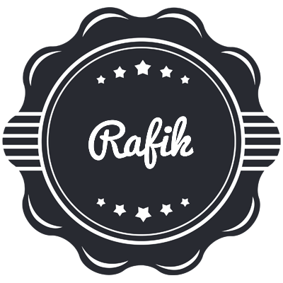 Rafik badge logo