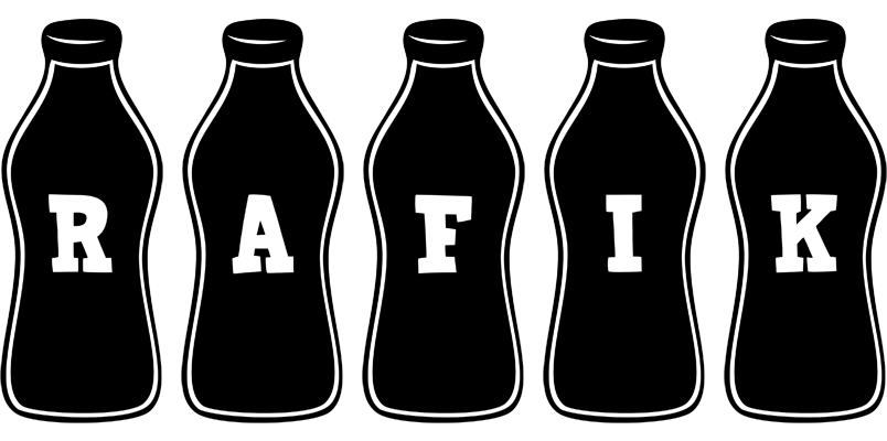 Rafik bottle logo