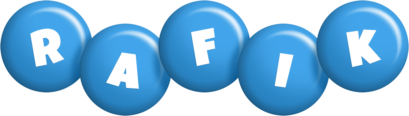Rafik candy-blue logo