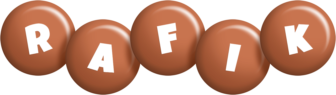 Rafik candy-brown logo