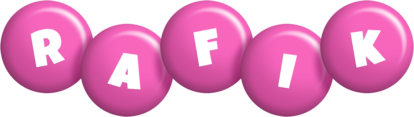 Rafik candy-pink logo