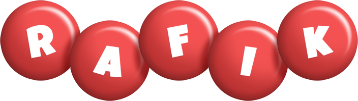 Rafik candy-red logo