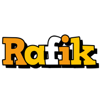 Rafik cartoon logo